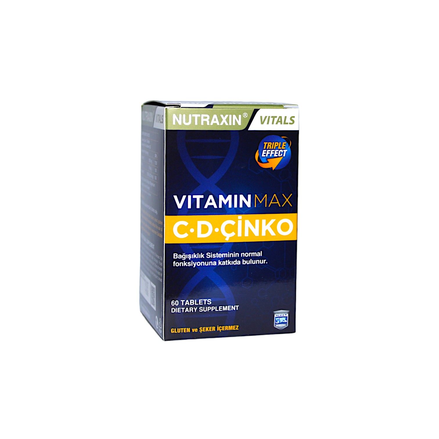 Nutraxin Vitamin Max C, D, Çinko 60 Tablet
