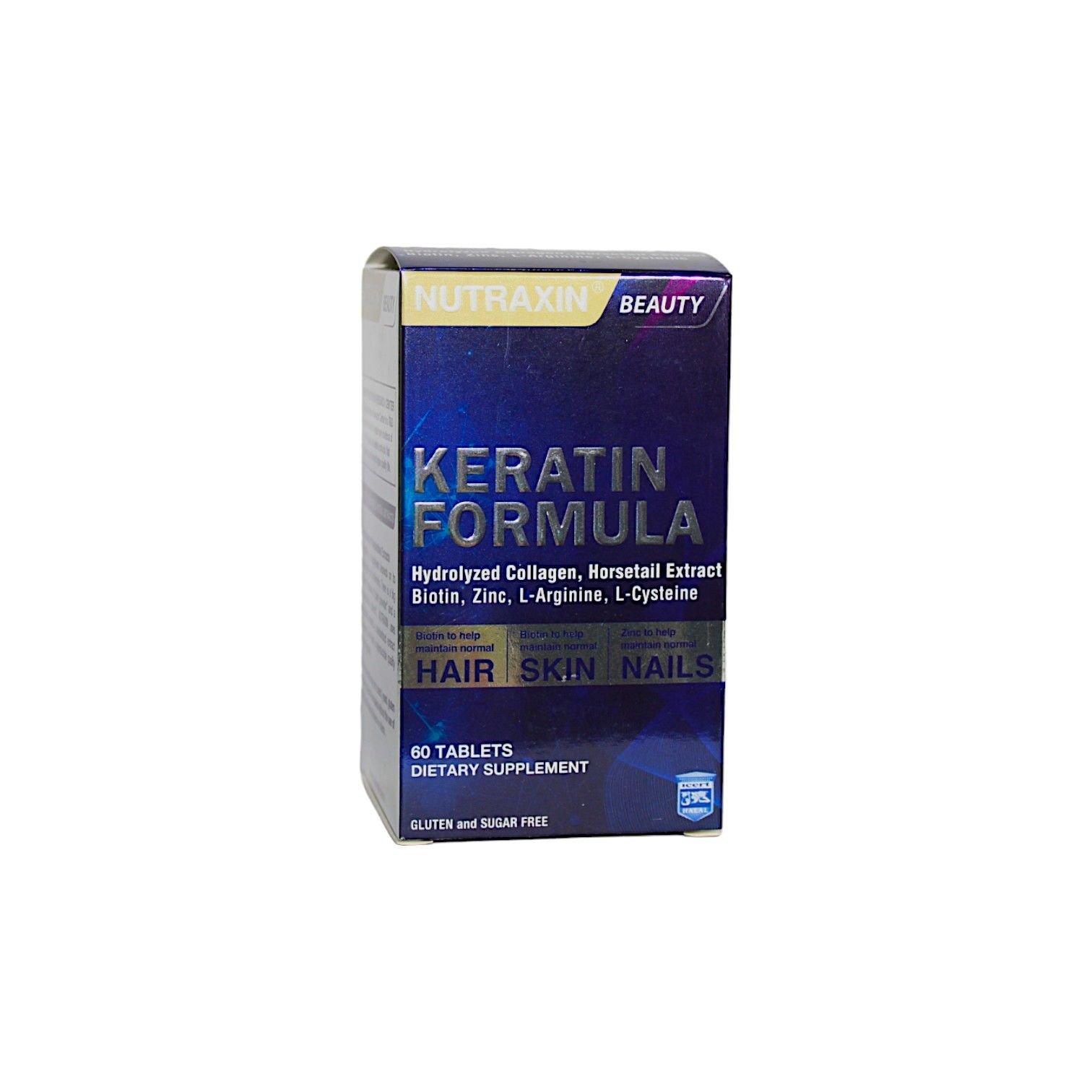 Nutraxin Keratin Formula Hair Skin Nails 60 Tablet