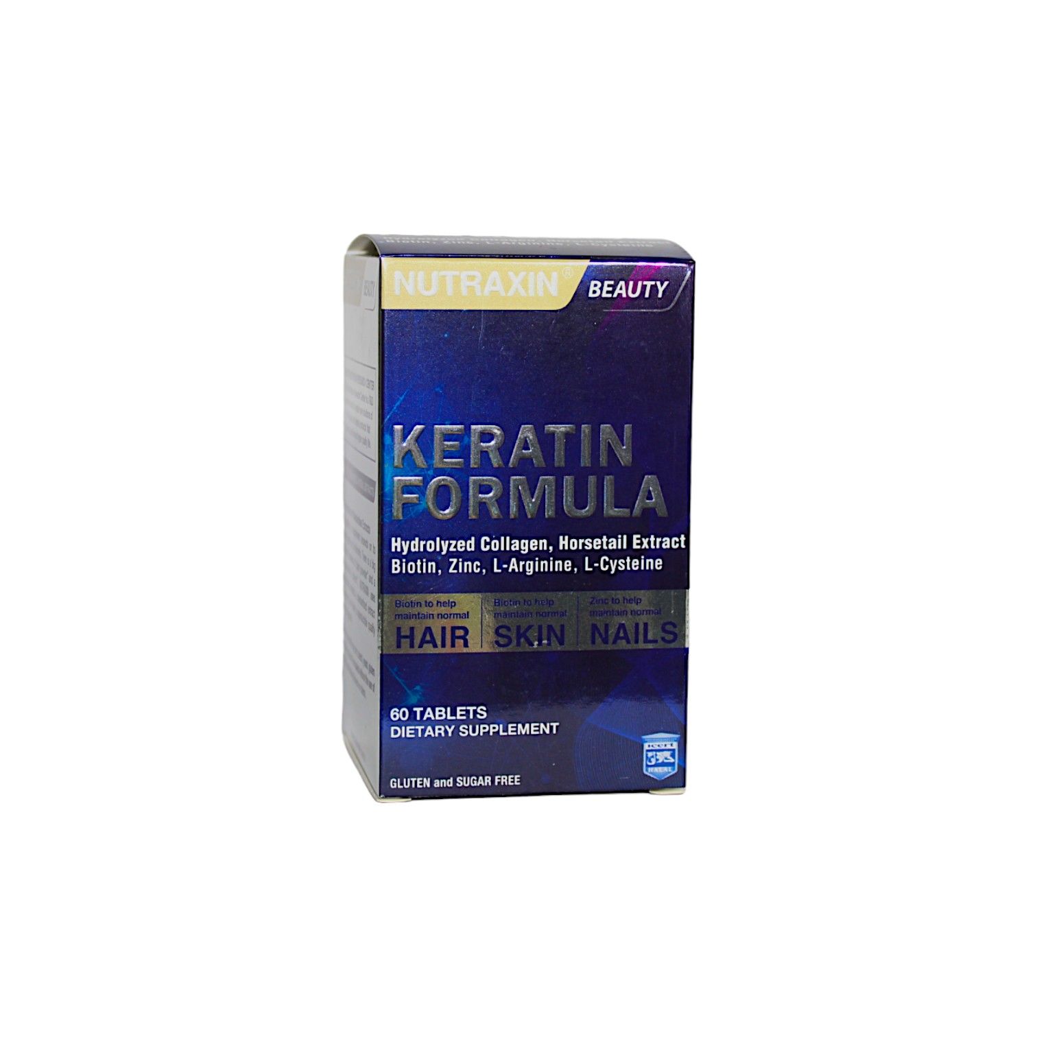 Nutraxin Keratin Formula Hair Skin Nails 60 Tablet