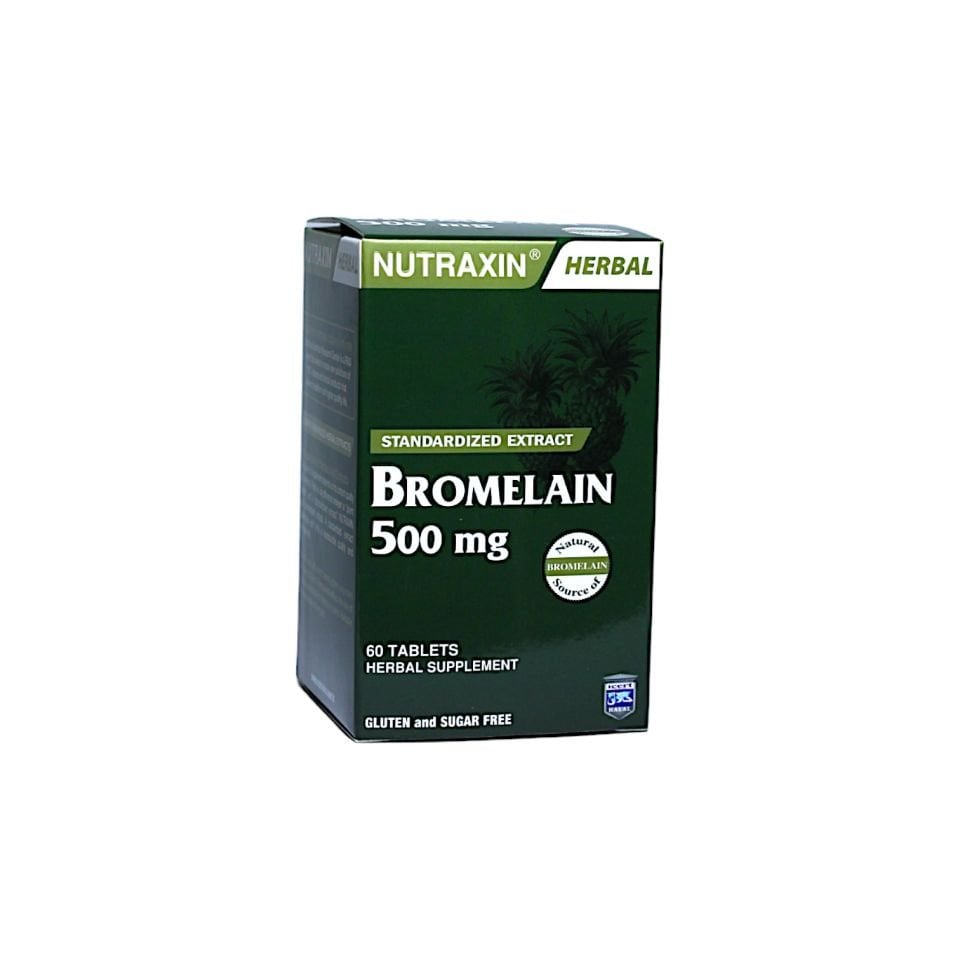 Nutraxin Bromelain 500 mg 60 Tablet