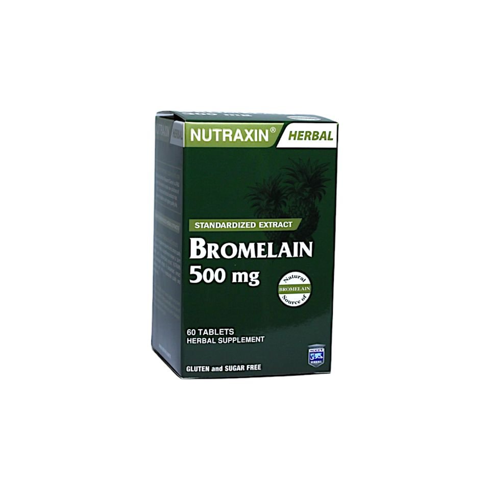 Nutraxin Bromelain 500 mg 60 Tablet