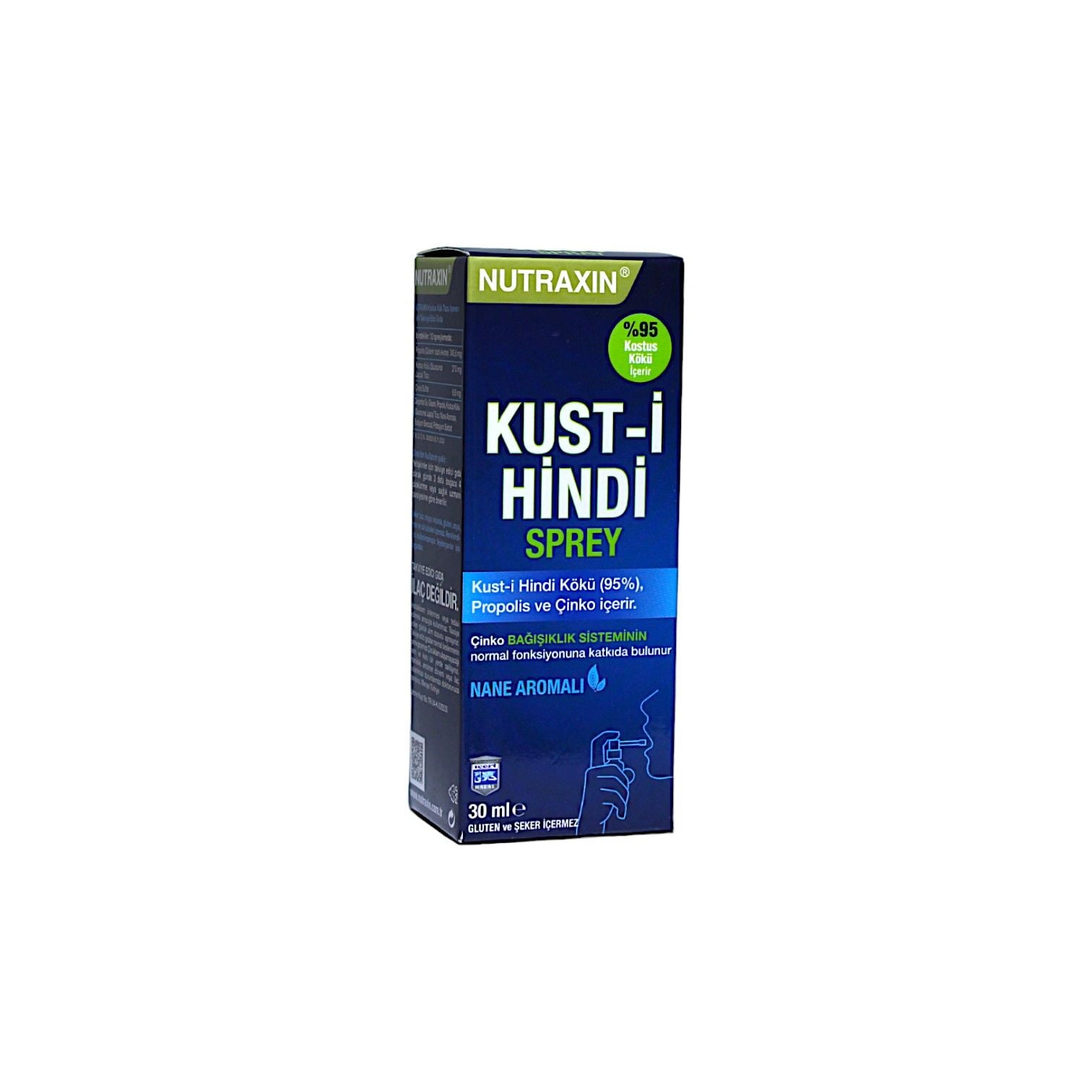 Nutraxin Kust-i Hindi (Costus Root) 30 mL Sprey