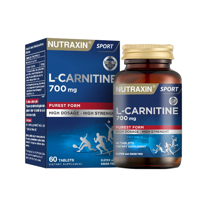 Nutraxin L-Carnitine 700 mg 60 Tablet