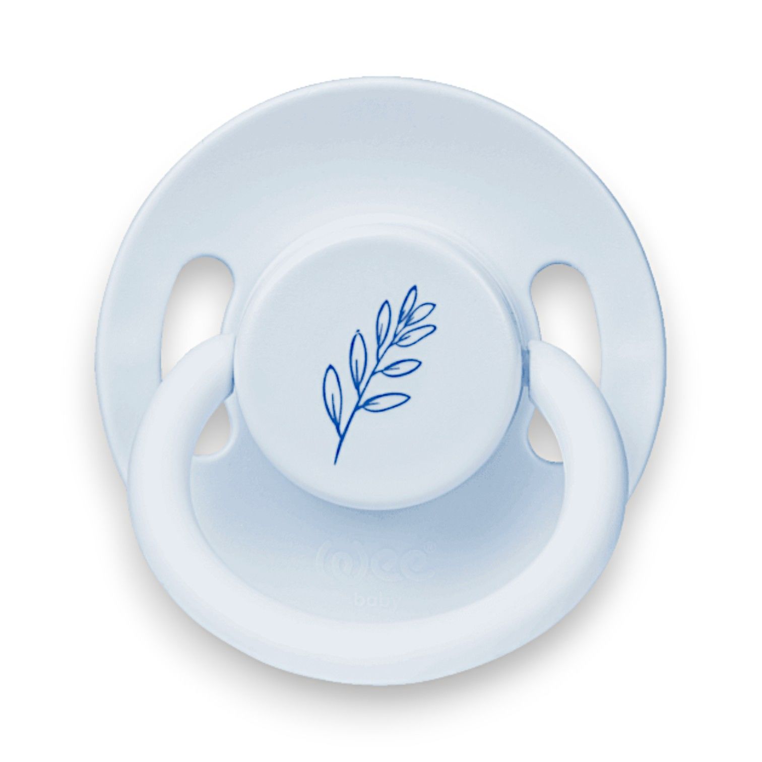 Wee Baby Pure Kauçuk Emzik Uçlu 6-18 Ay No: 2 - Mavi