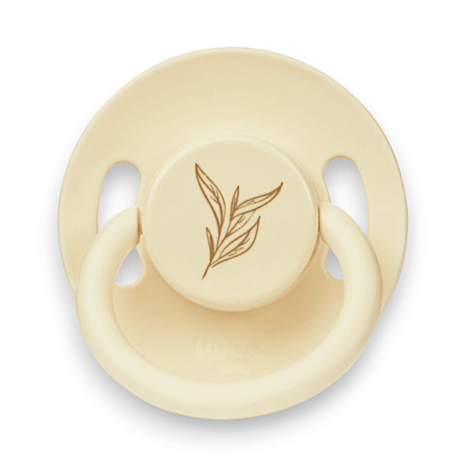 Wee Baby Pure Kauçuk Emzik Uçlu 6-18 Ay No: 2 - Somon