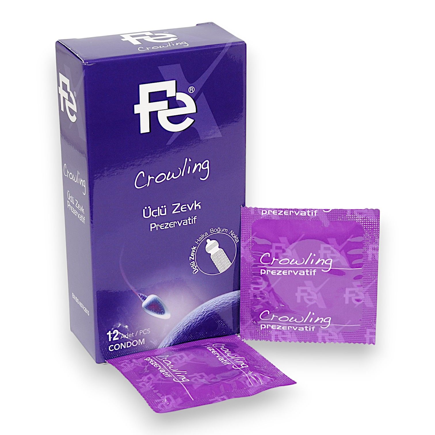 Fe Crowling Prezervatif 12 Adet