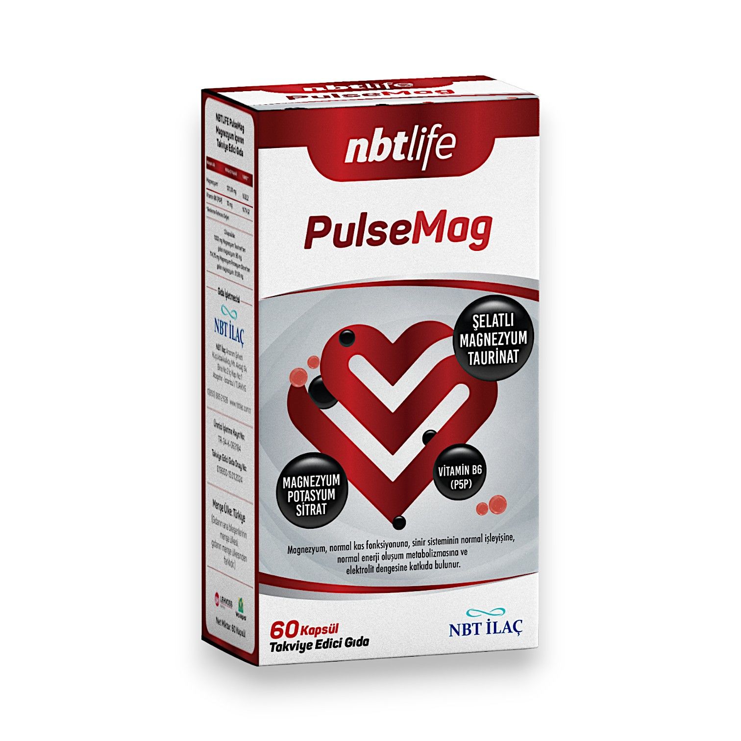 NBT Life Pulsemag 60 Kapsül