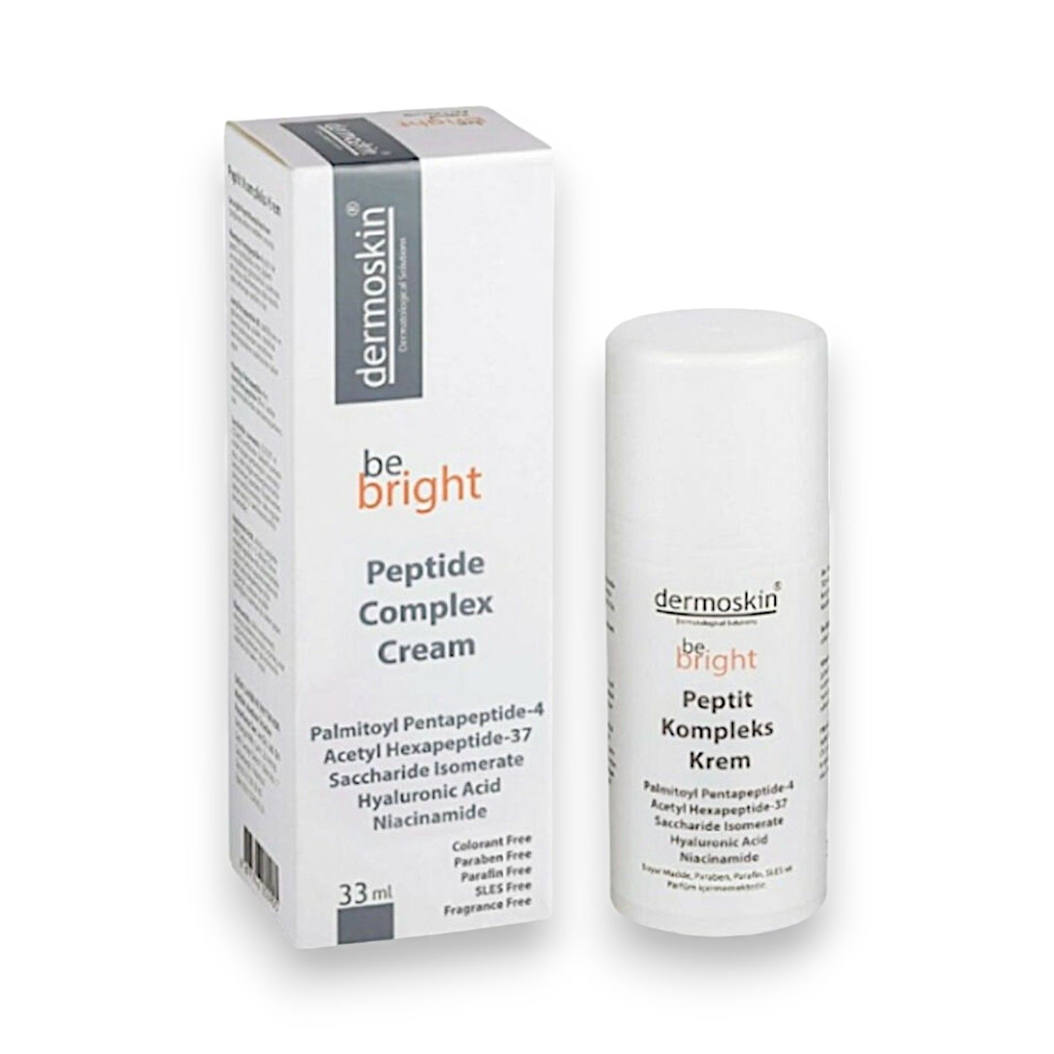 Dermoskin Be Bright Peptide Complex Cream 33 ml