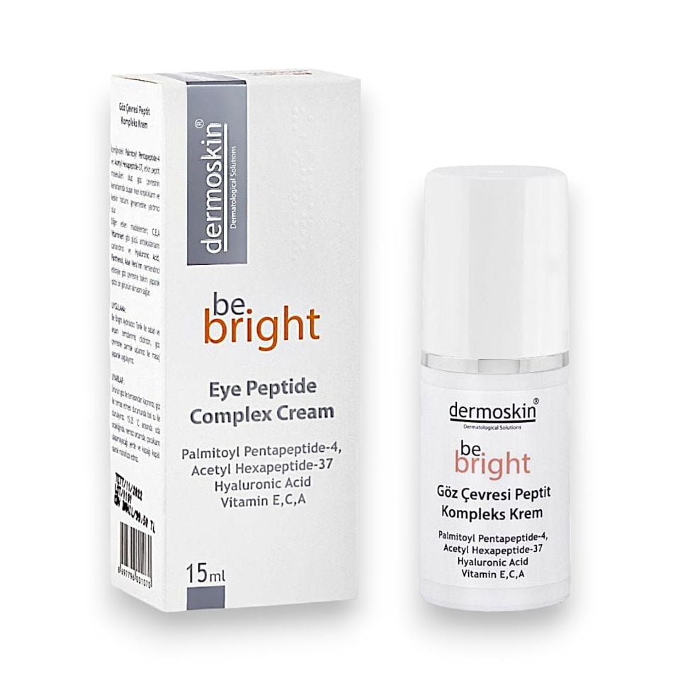 Dermoskin Be Bright Göz Çevresi Peptit Kompleks Krem 15 ml