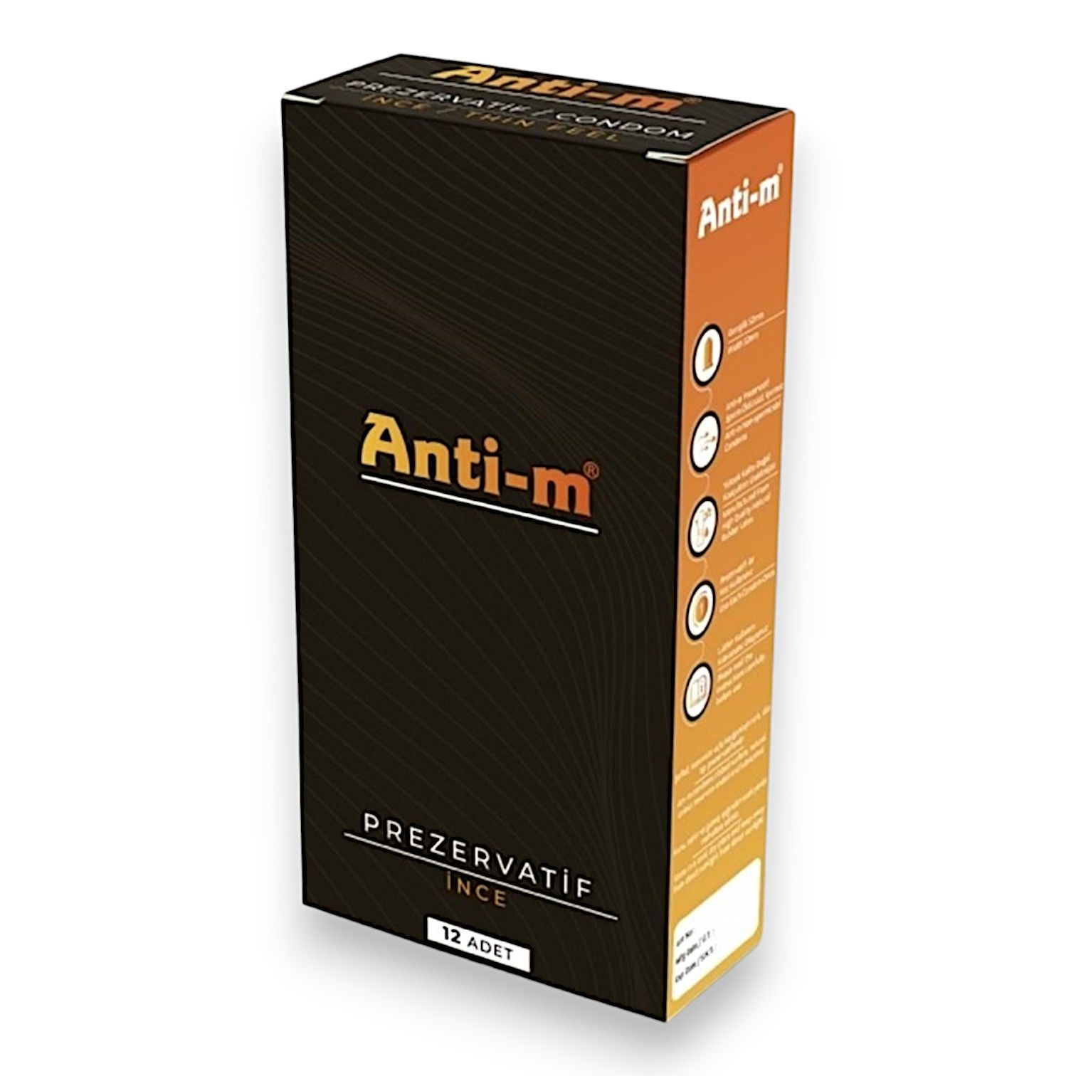 Anti-M Prezervatif İnce 12 Adet