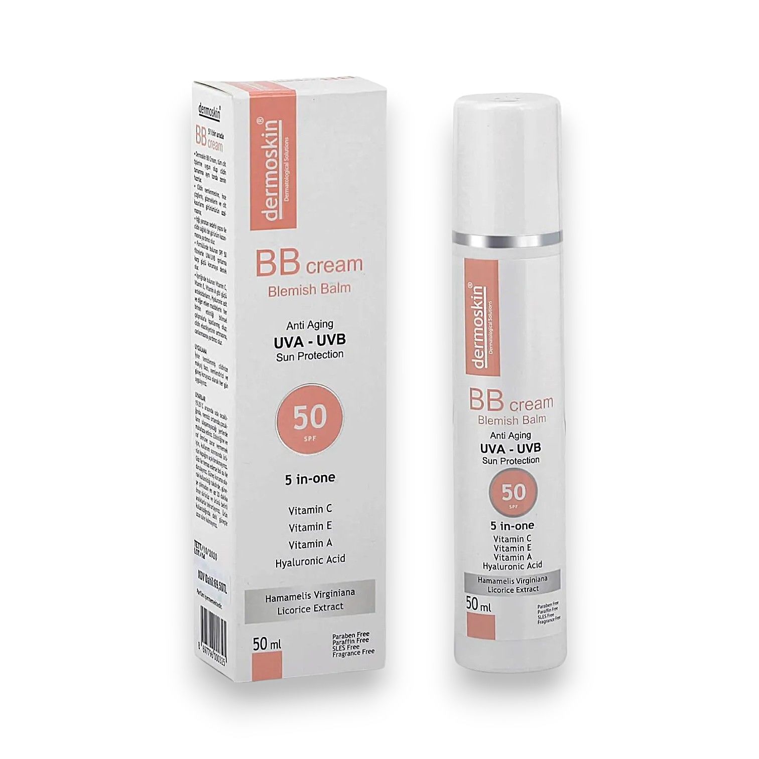 Dermoskin Spf50+ BB Krem 50 mL