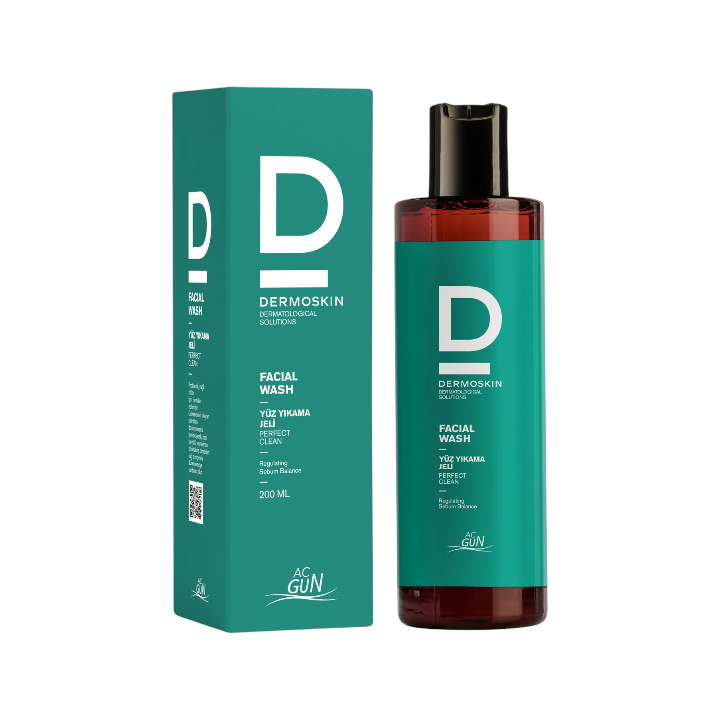 Dermoskin Acgun Yüz Yıkama Jeli 200 ml