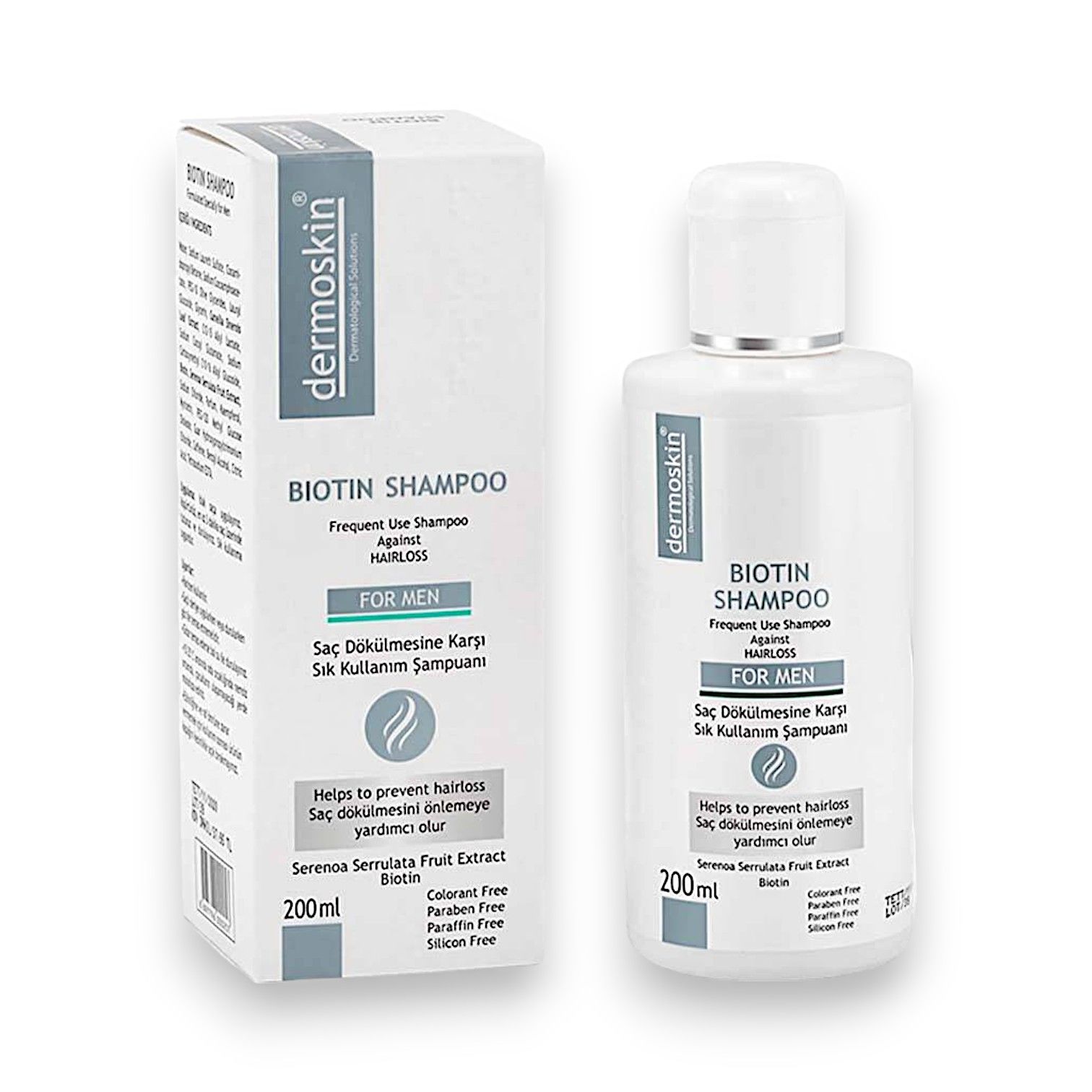 Dermoskin Biotin Şampuan (Erkek) 200 mL