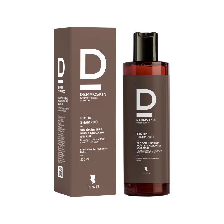 Dermoskin Biotin Şampuan (Erkek) 200 mL