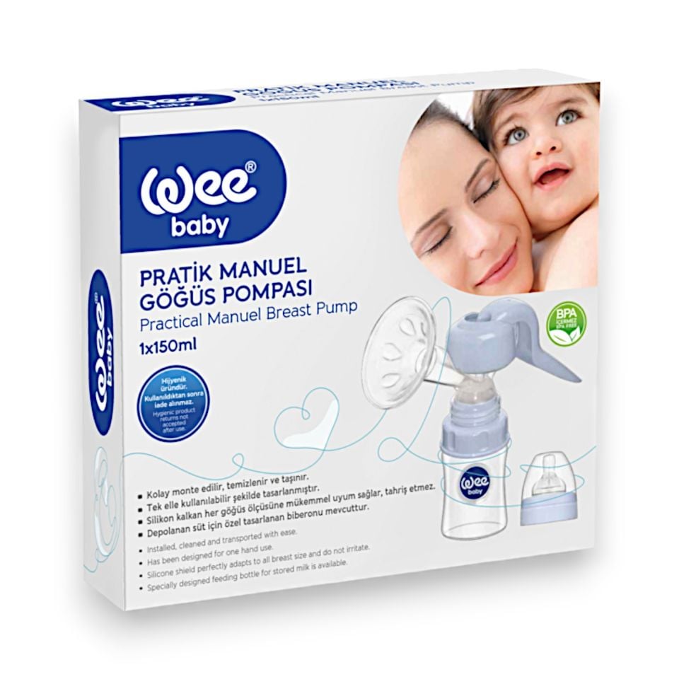 Wee Baby Pratik Manuel Göğüs Pompası 150 ml