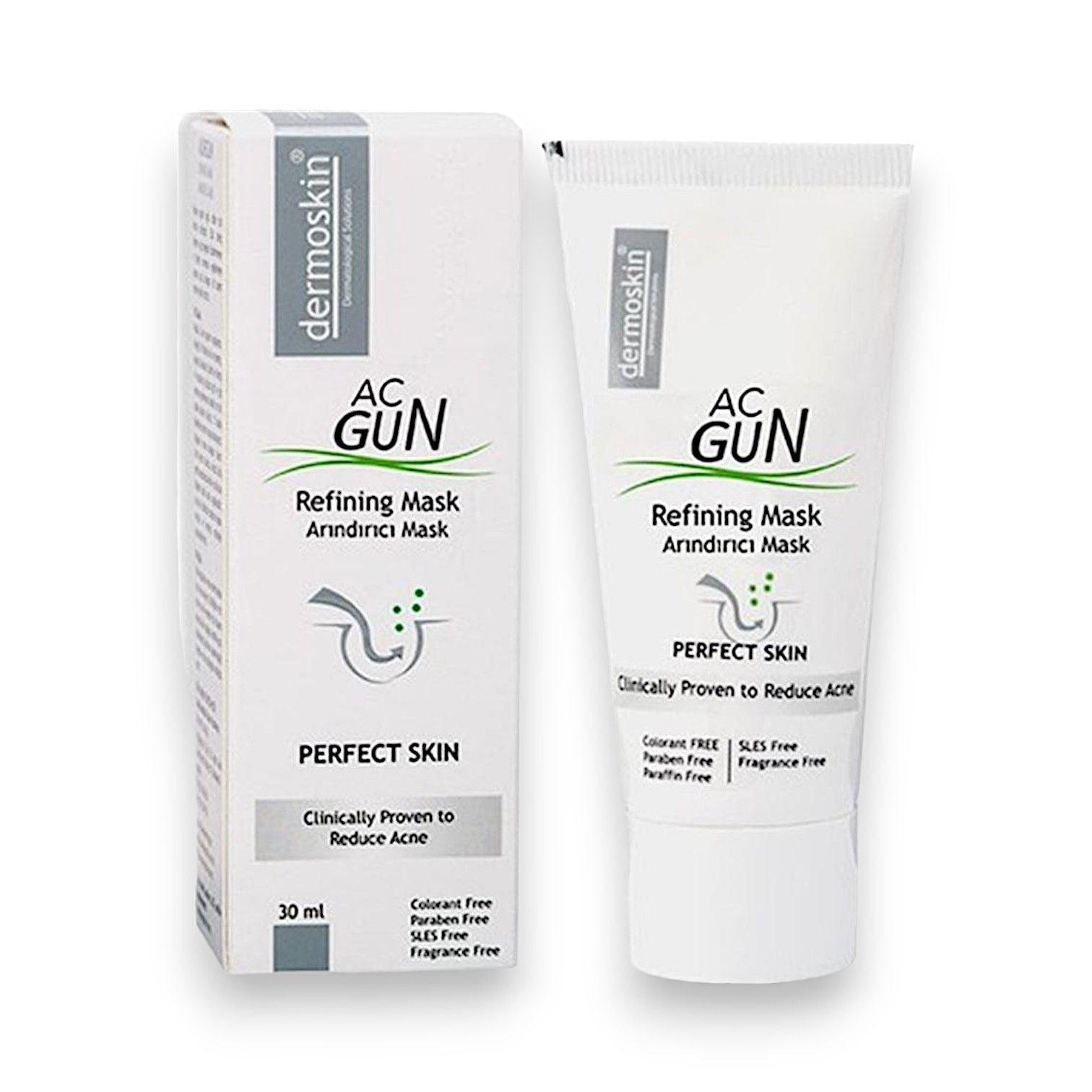 Dermoskin Acgun Arındırıcı Maske 30ml