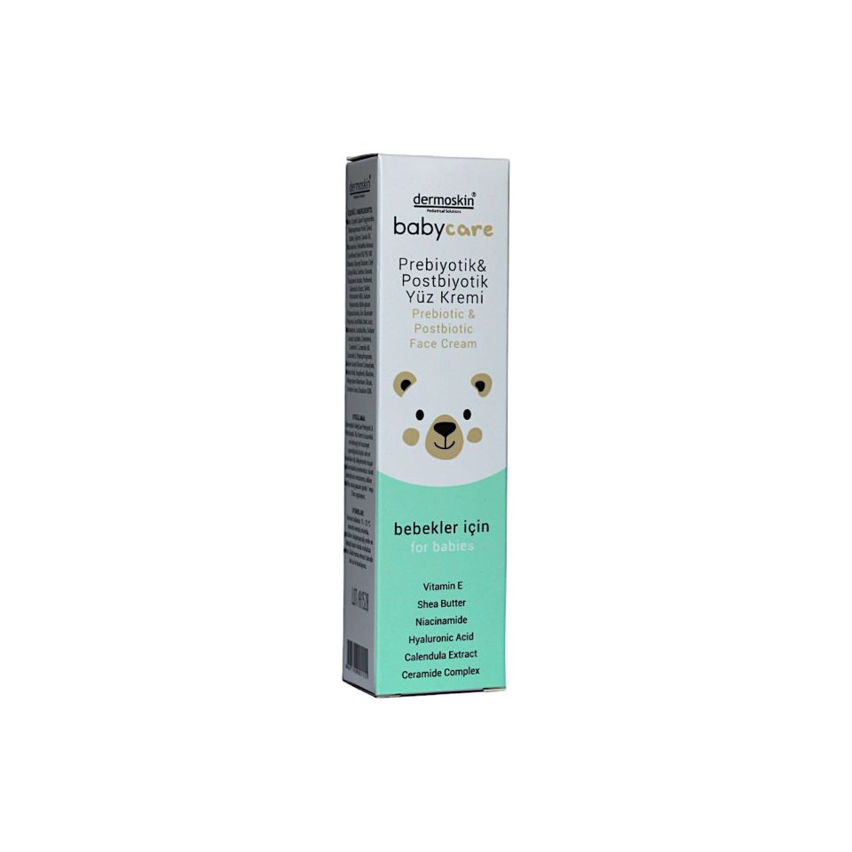 Dermoskin BabyCare Prebiyotik ve Postbiyotik Yüz Kremi 50 ml