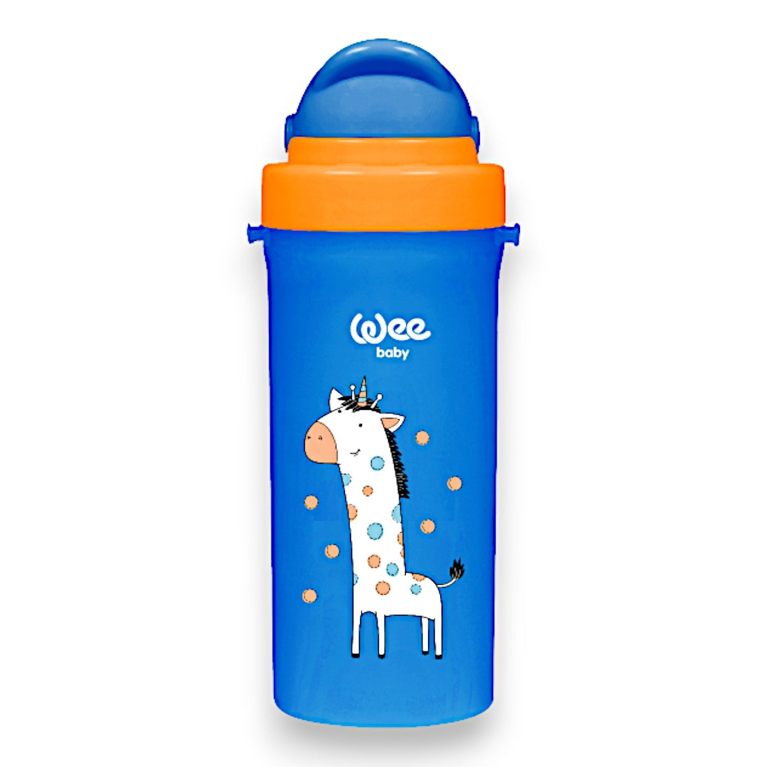 Wee Baby 896 Pipetli Askılı Suluk 300 ml - Mavi