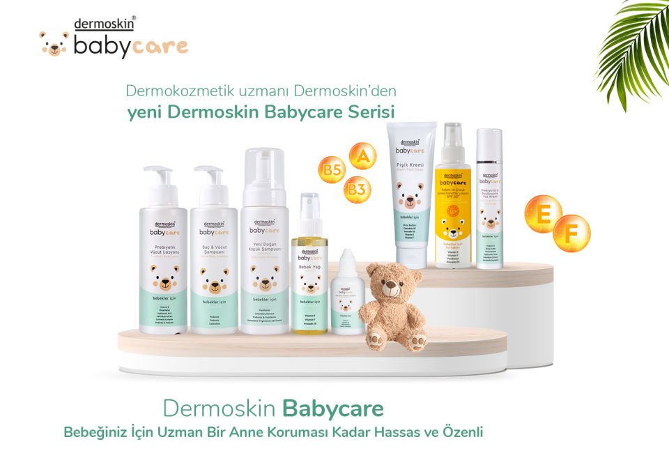 Dermoskin BabyCare Yeni Doğan Köpük Şampuanı 200 ml