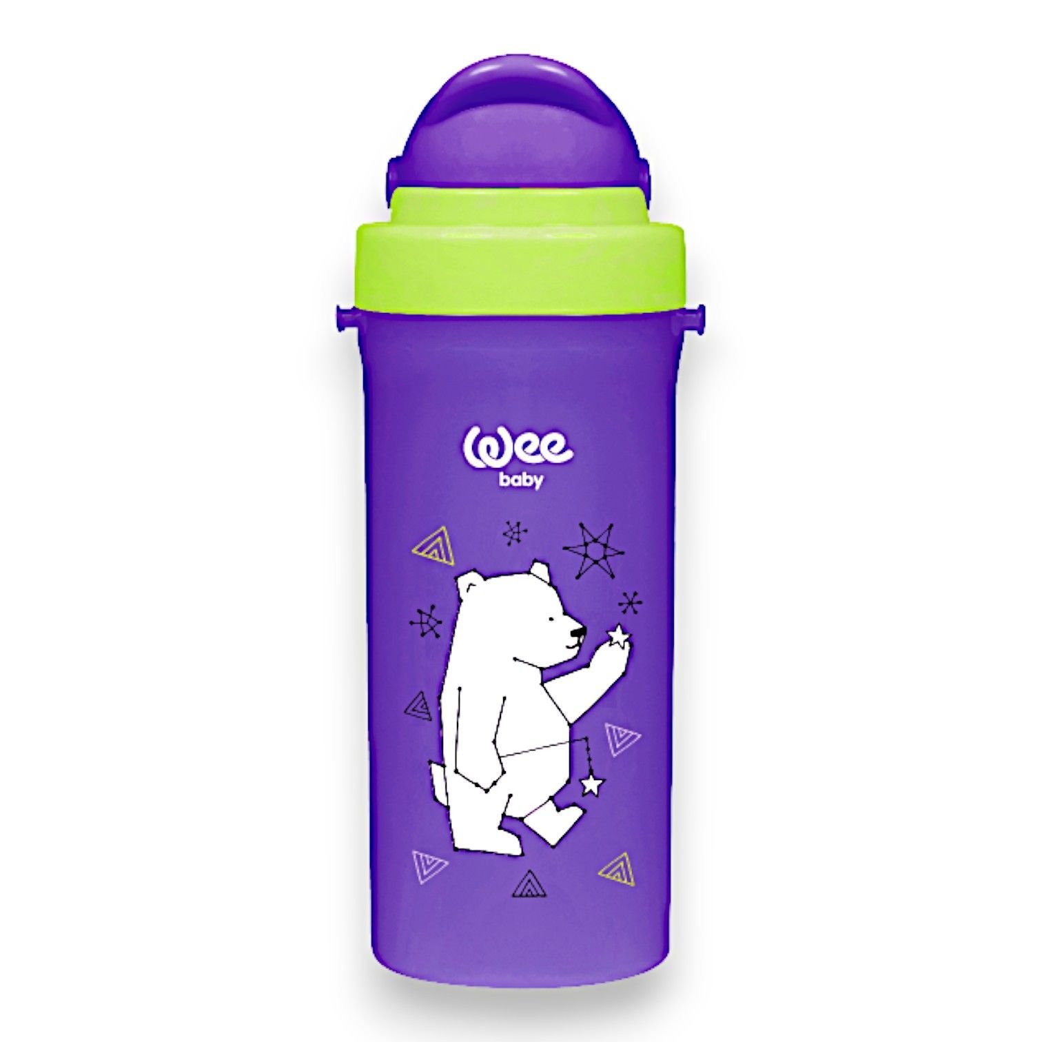 Wee Baby 896 Pipetli Askılı Suluk 300 ml - Mor