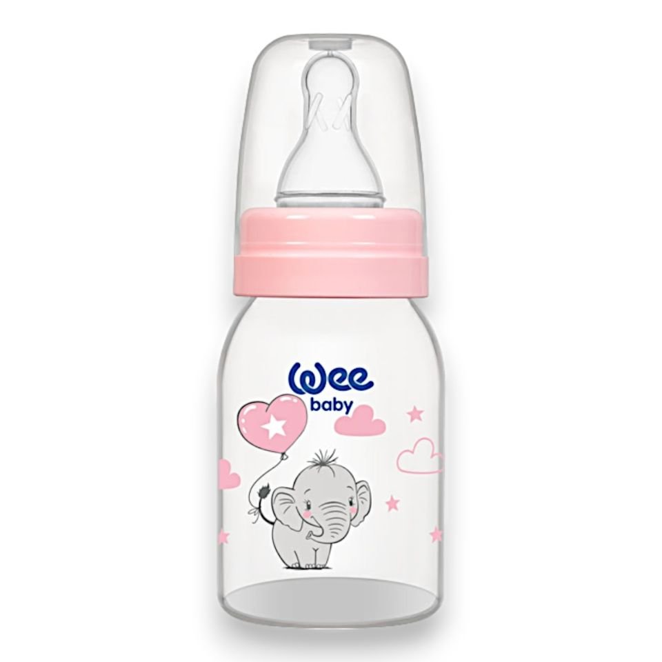 Wee Baby 851 PP Biberon 125 ml - Pembe