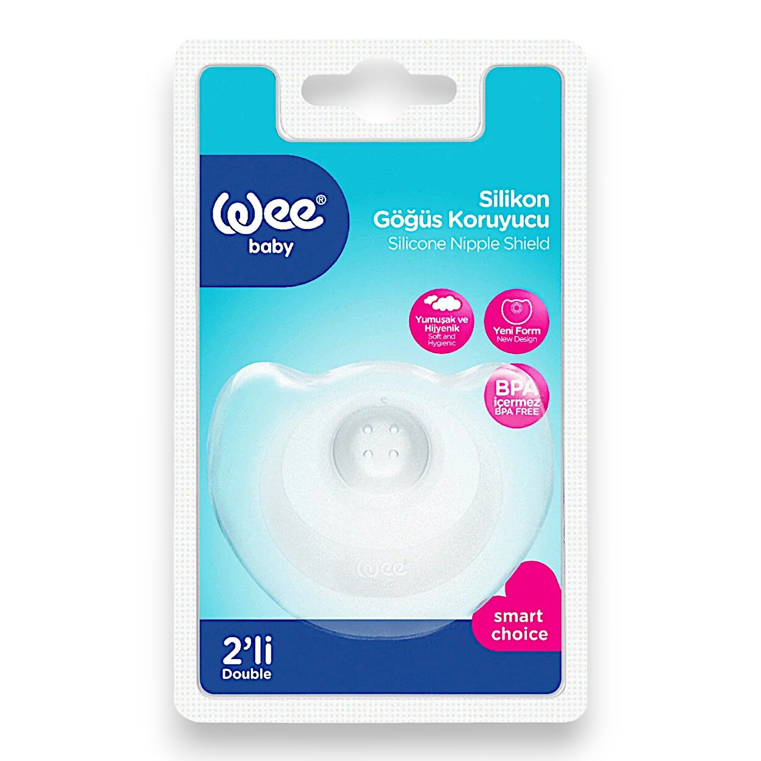 Wee Baby Silikon Göğüs Koruyucu Adaptör 2'li