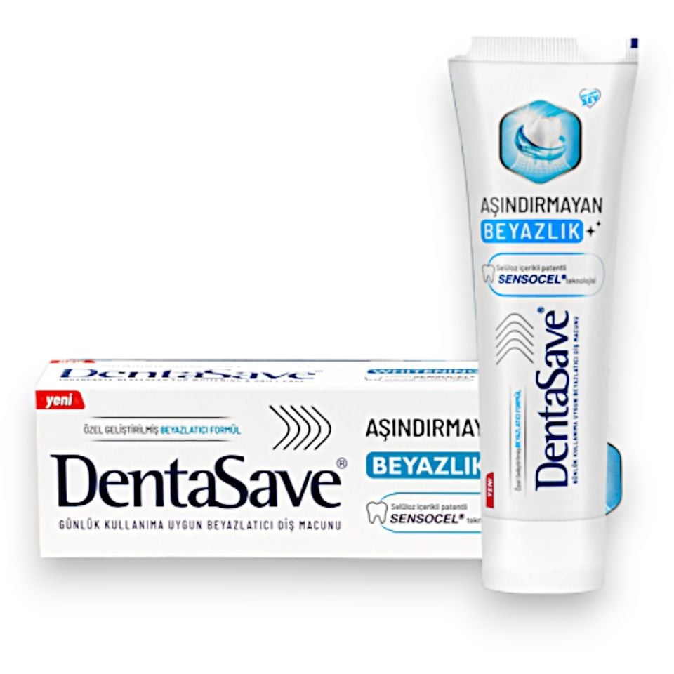 Dentasave Aşındırmayan Beyazlık Diş Macunu 75 mL