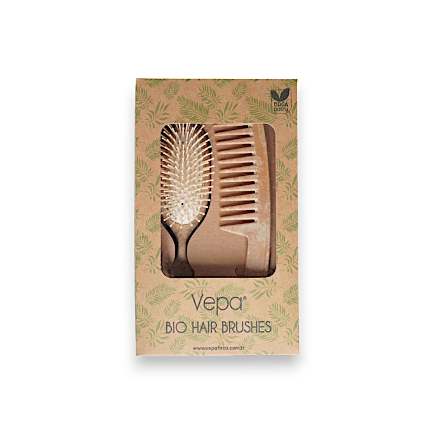 Vepa Bio Ahşap Katkılı Biokompozit Saç Fırçası 2'li