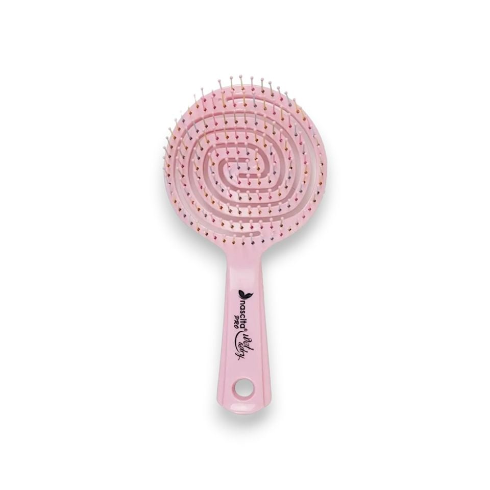 Nascita Flexi Çocuk Açma & Tarama Saç Fırçası - Lila