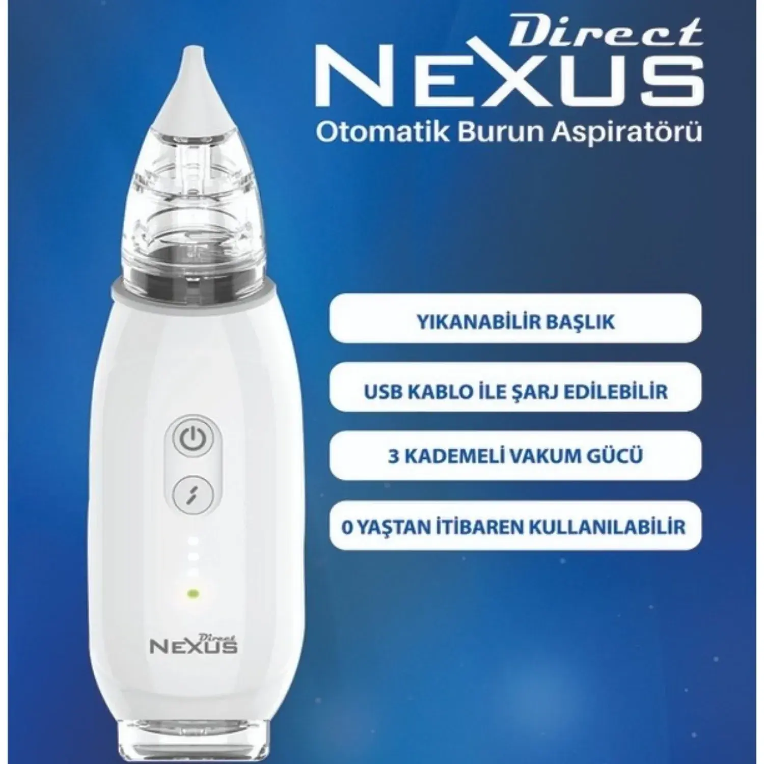 Direct Nexus Elektrikli Burun Aspiratörü