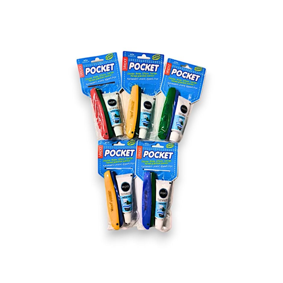 Vepa Pocket Seyahat Tipi Diş Fırçası