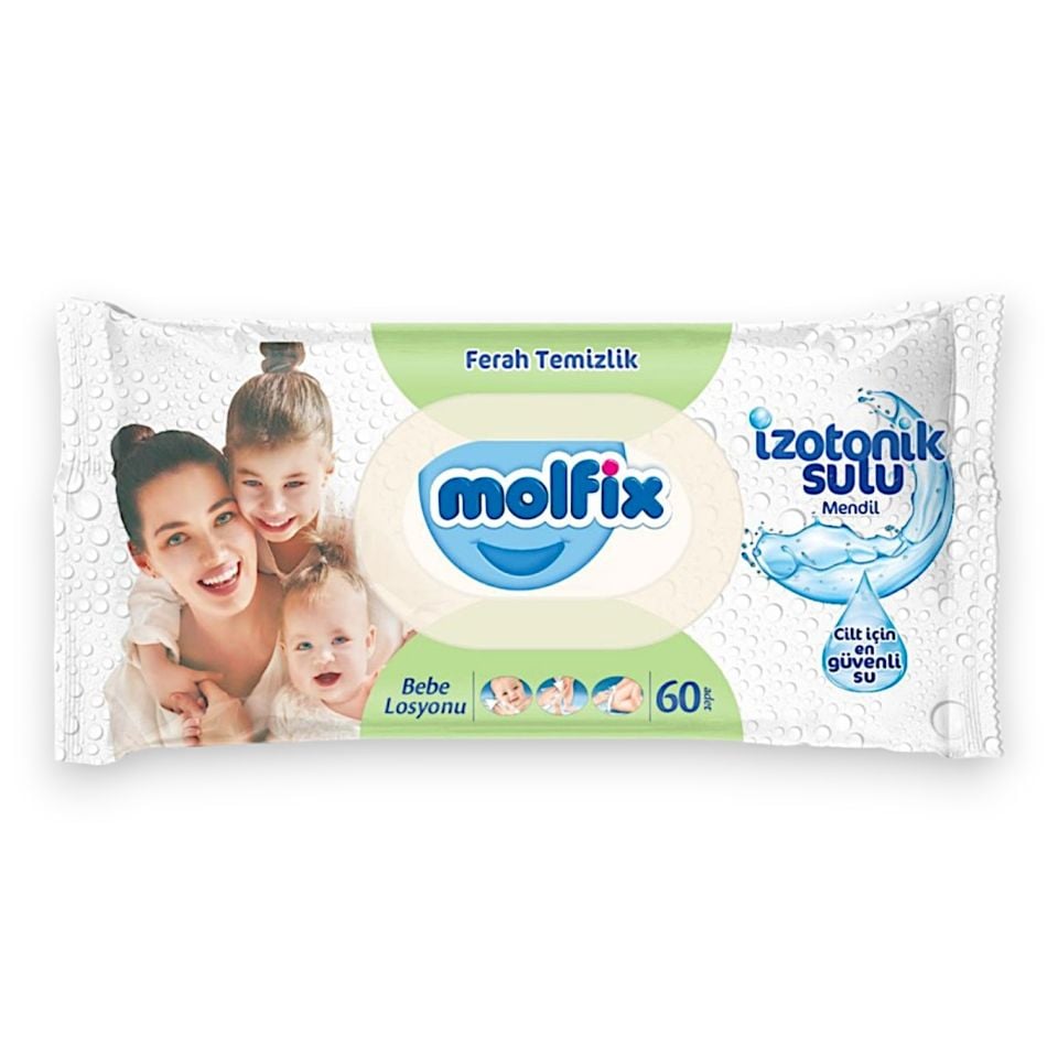 Molfix İzotonik Islak Havlu Ferah 60'lı