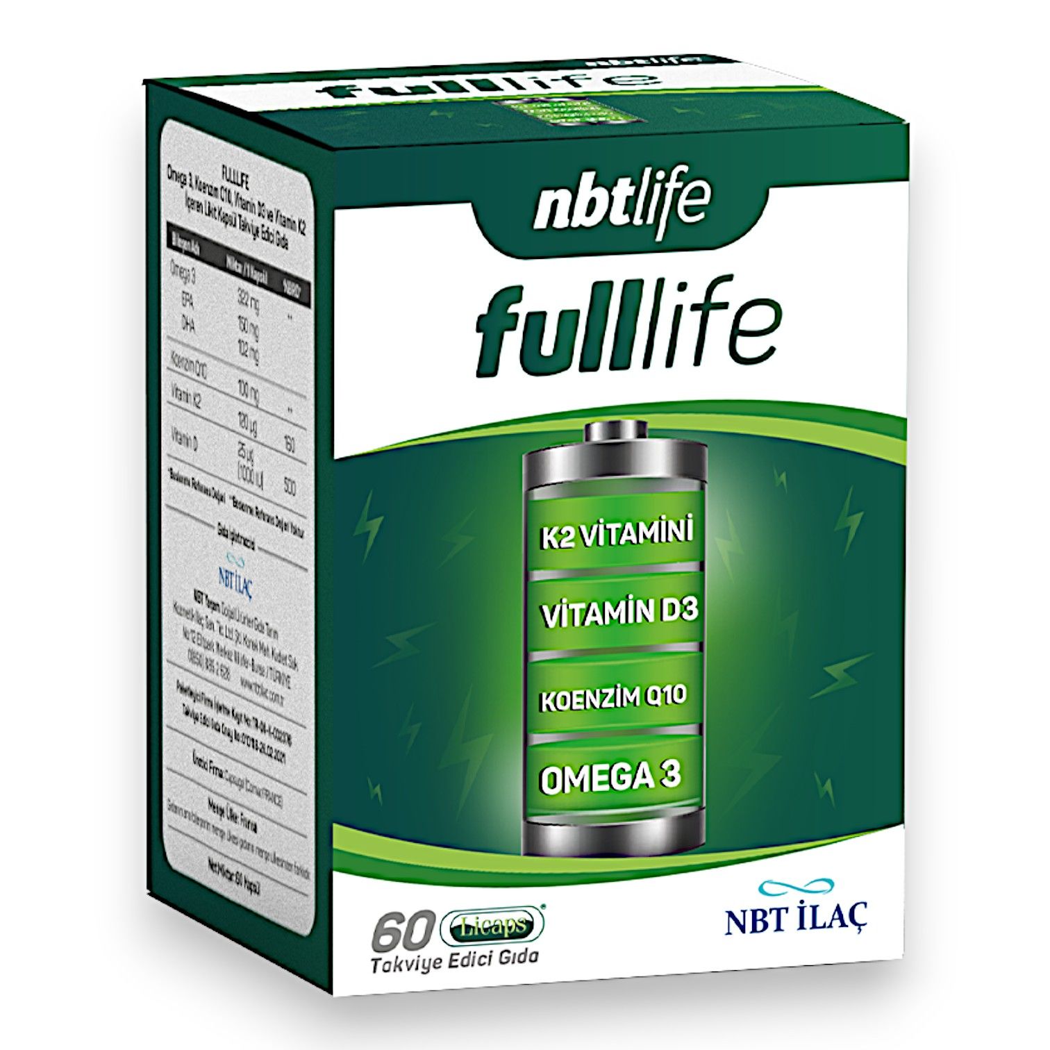 NBT Life Full Life 60 Kapsül