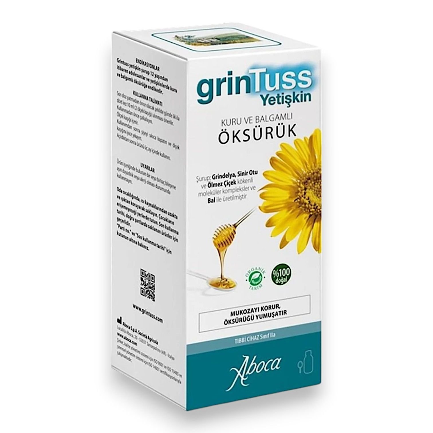 Grintuss Yetişkin Öksürük Şurubu 128 gr