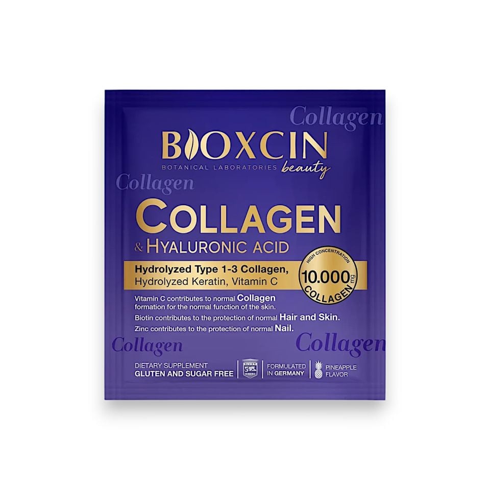 Bioxcin Beauty Collagen 10000 mg & Hyaluronic Acid 30 Saşe