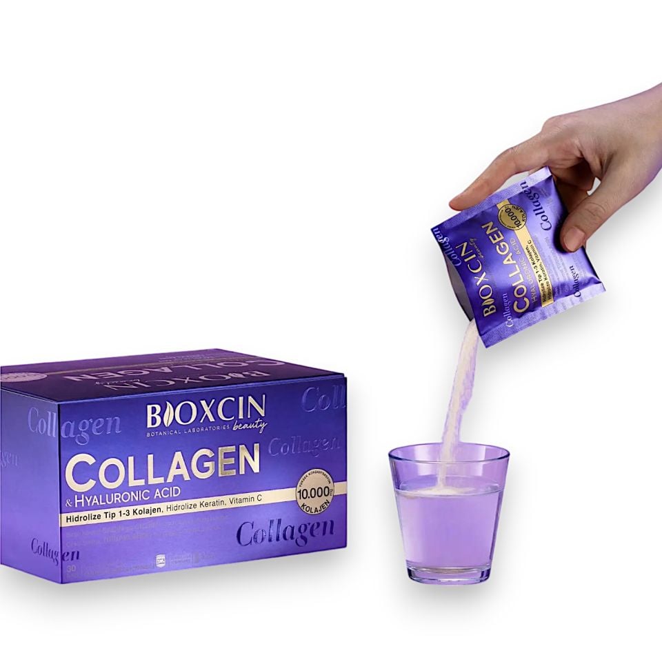 Bioxcin Beauty Collagen 10000 mg & Hyaluronic Acid 30 Saşe