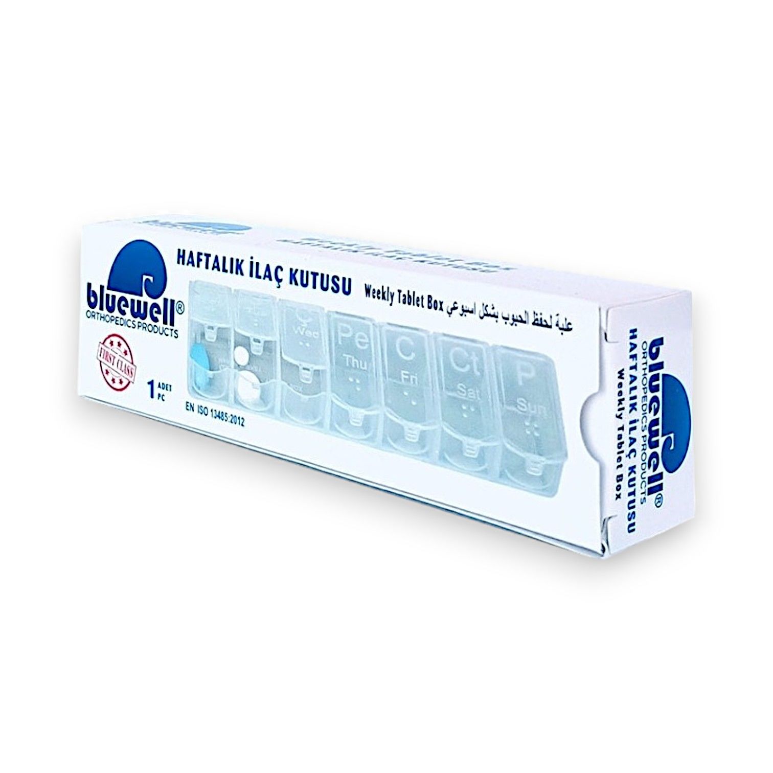 Bluewell Haftalık İlaç Kutusu