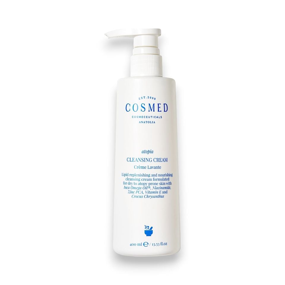 Cosmed Atopia Cleansing Cream - Yüz ve Vücut Temizleyici Süt Krem - 400 ml