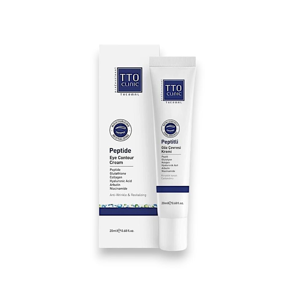 TTO Clinic Peptitli Göz Çevresi Kremi 20 ml