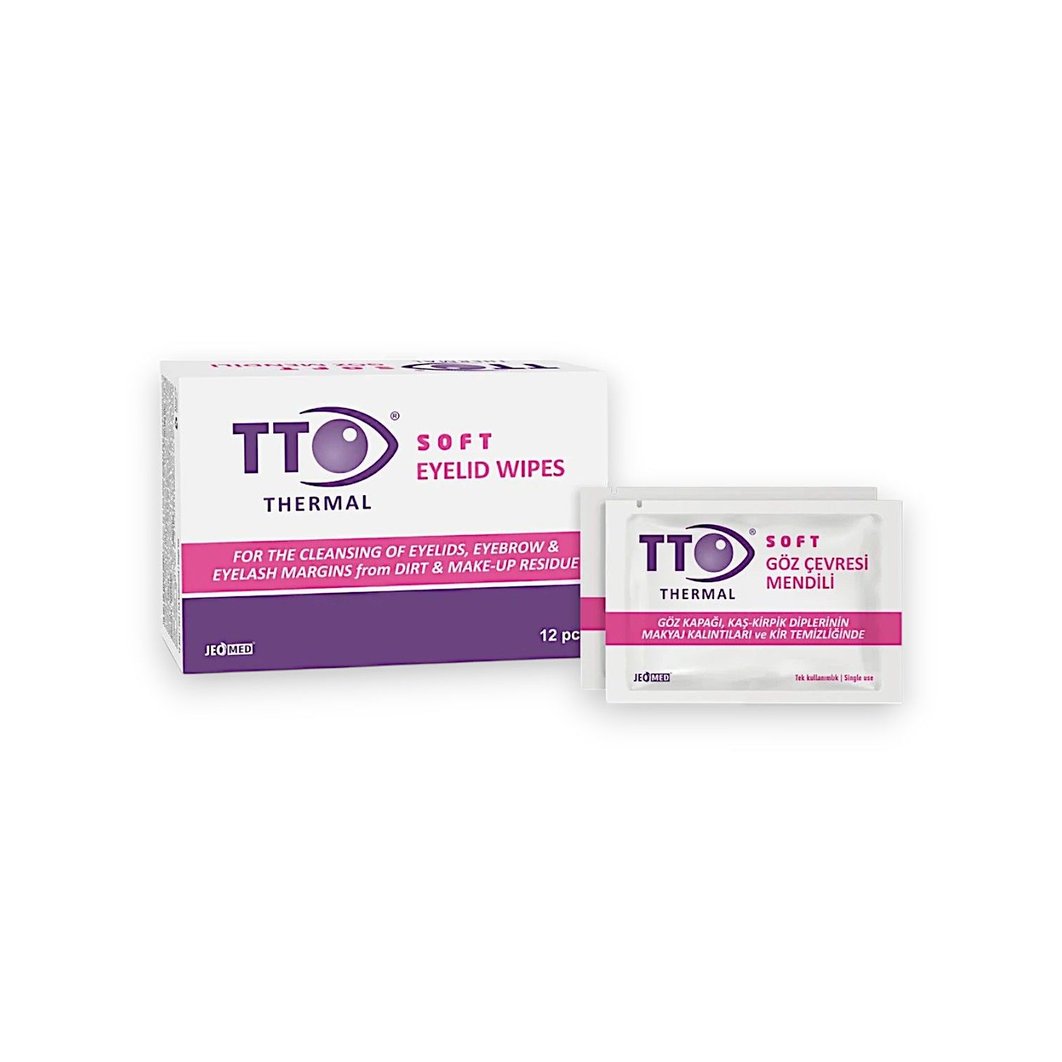 TTO Soft Göz Çevresi Mendili 12'li