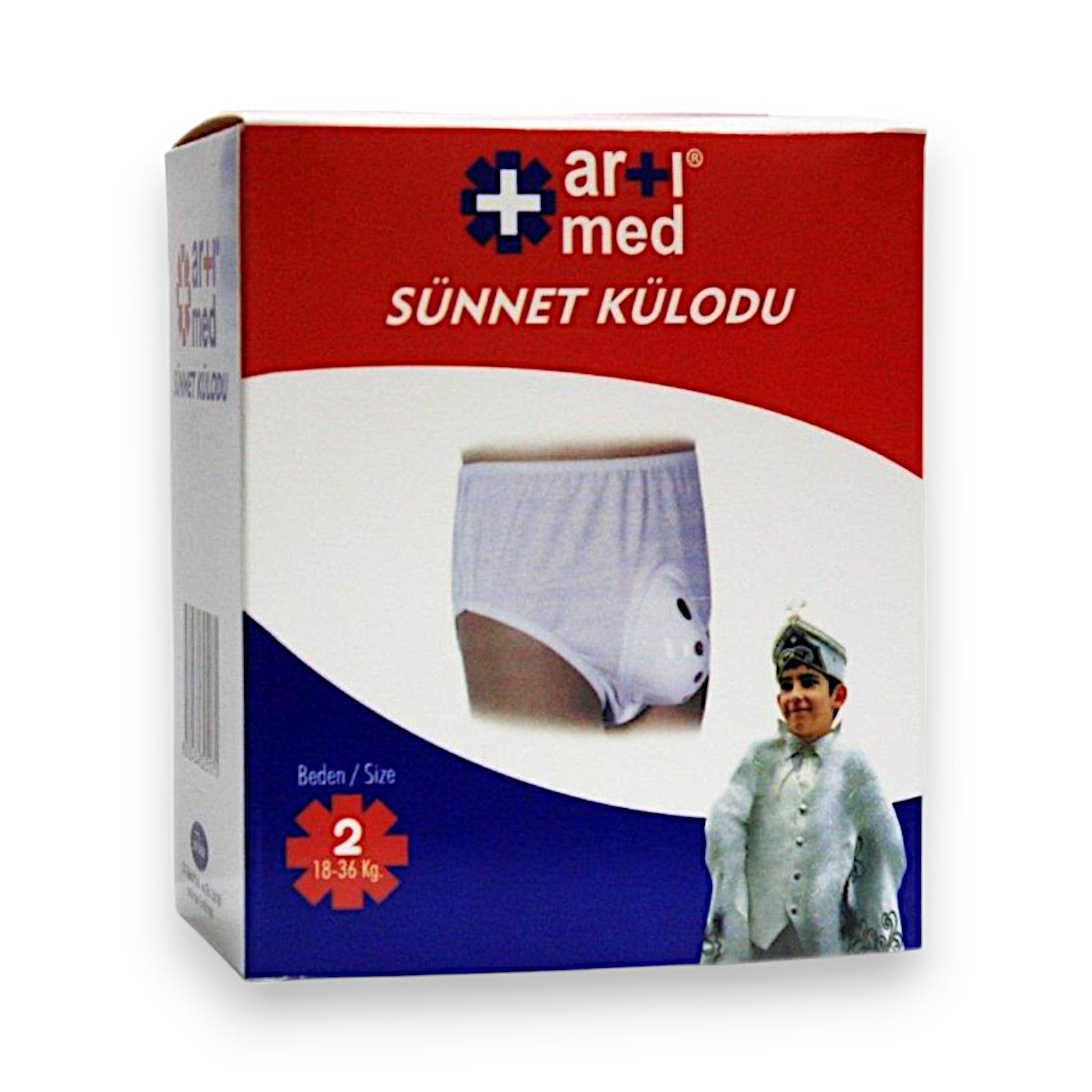 ArtıMed Sünnet Külodu No:2 (18-36 kg) 1 Adet