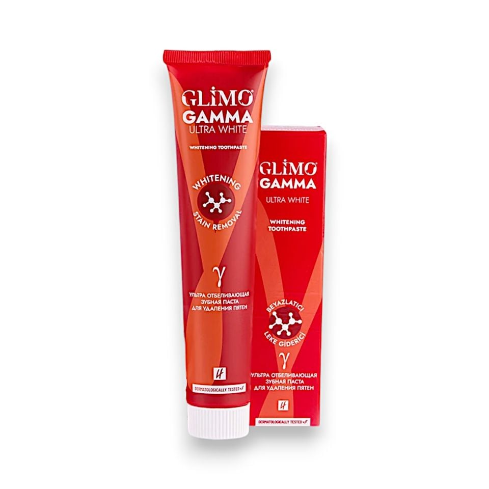 Glimo Gamma Ultra White Beyazlatıcı Diş Macunu 20 ml