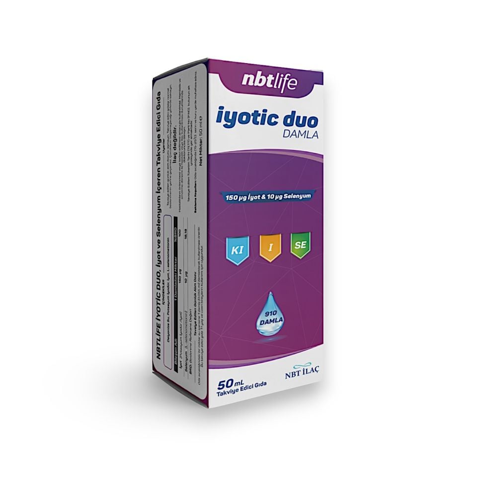 NBT Life İyotic Duo Damla 50 ml