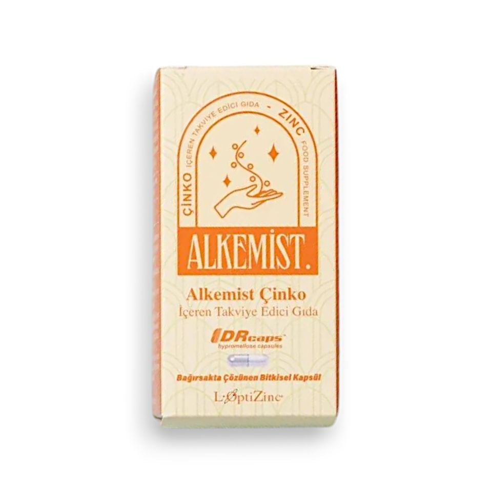 Alkemist Çinko İçeren Takviye Edici Gıda 60 Kapsül