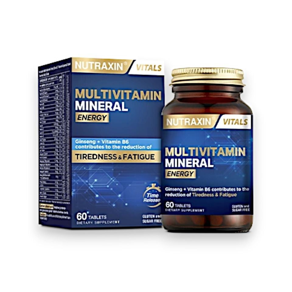Nutraxin Multivitamin Mineral Energy 60 Tablet