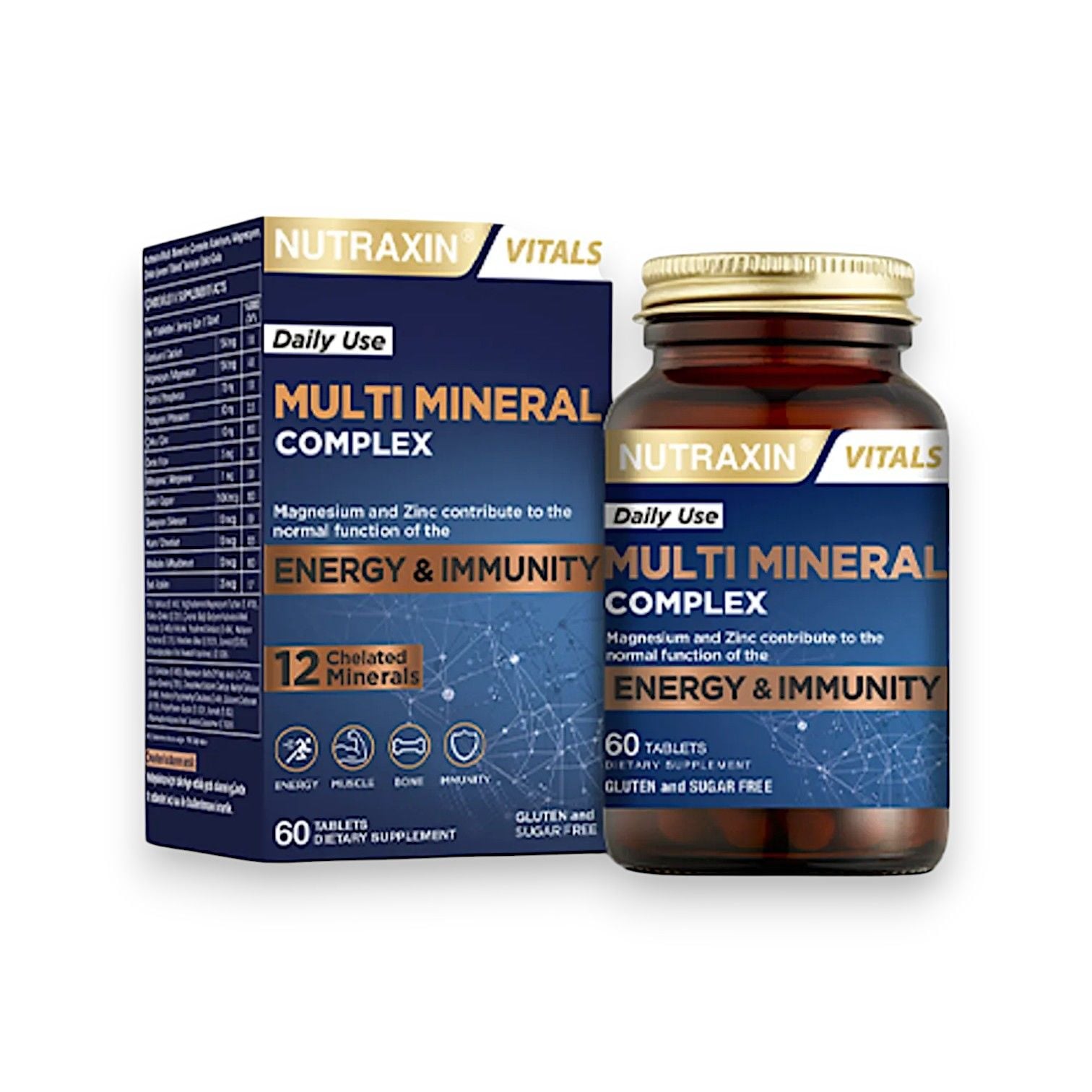 Nutraxin Multi Mineral Complex 60 Tablet