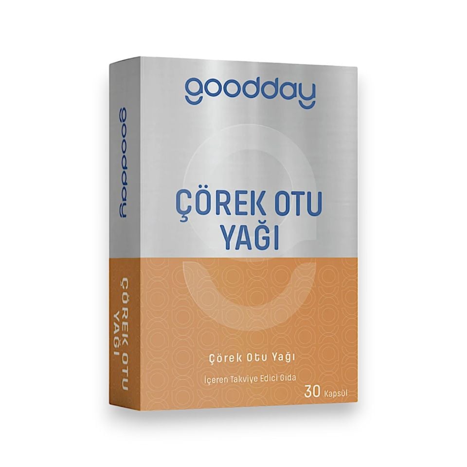 Goodday Çörek Otu Yağı 30 Likit Kapsül