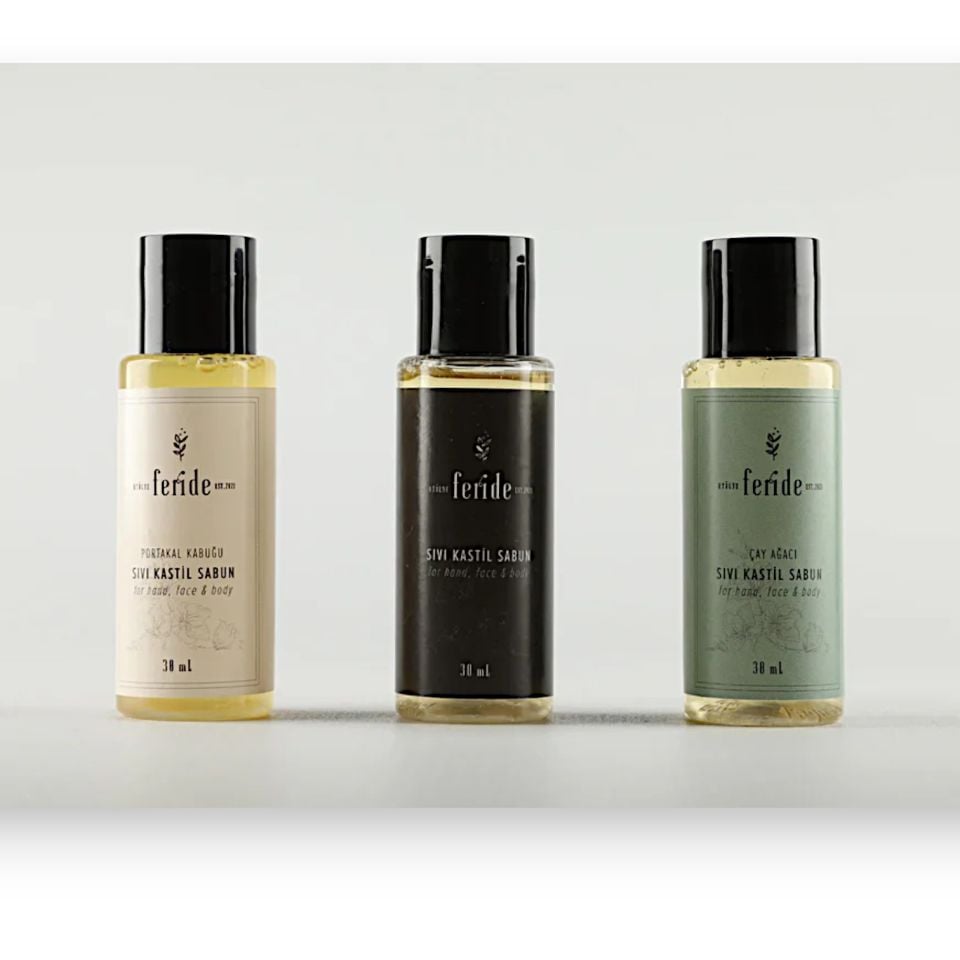ATÖLYE FERİDE Kastil Sabun Mini 3'lü Set