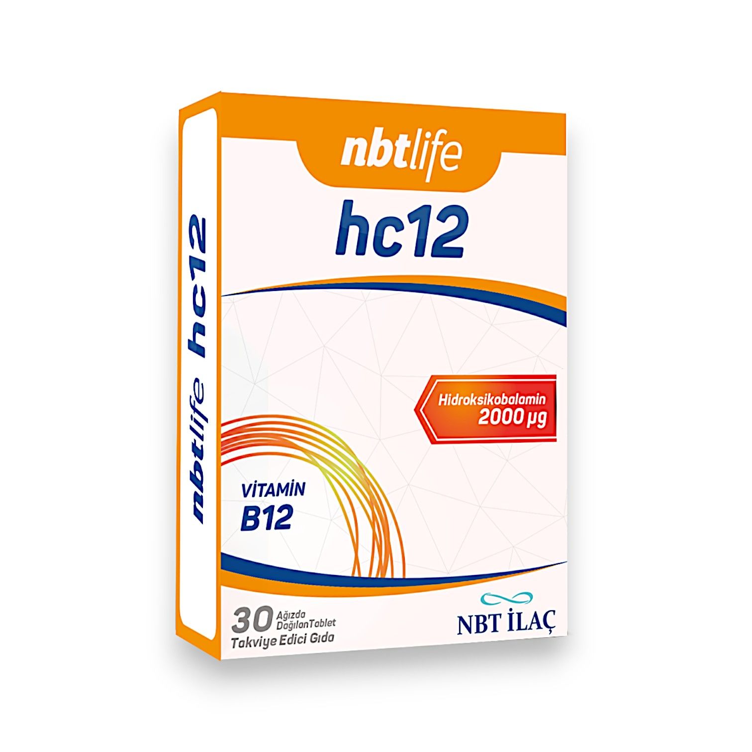NBT Life HC12 Vitamin B12 30 Tablet