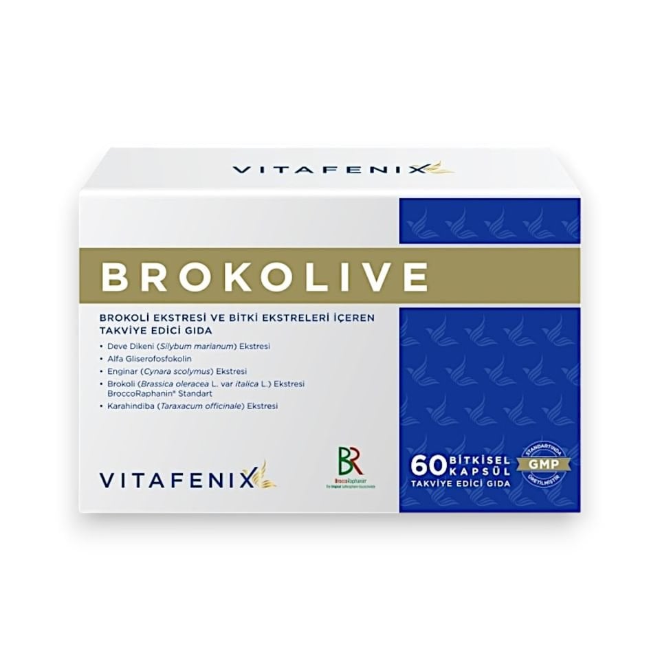 Vitafenix Brokolive Bitkisel 60 Kapsül